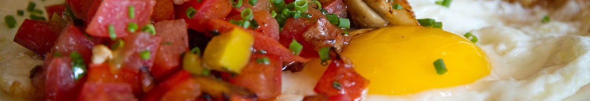 Eating Breakfast & Brunch Cafe Salad at Cafe 59 restaurant in Buffalo, NY.